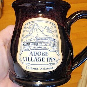 Deneen Pottery Adobe Village Inn Sedona AZ Mug – Handmade Stoneware